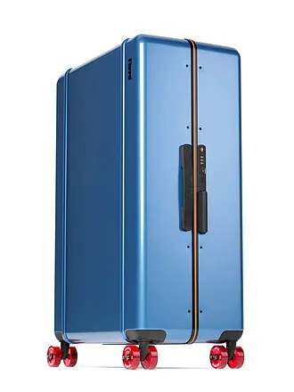 FLOYD | Trolley rígido FLOYD TRUNK 78cm Naranja Intenso | blau